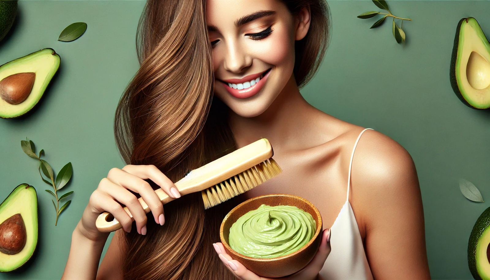 Avocado hair mask