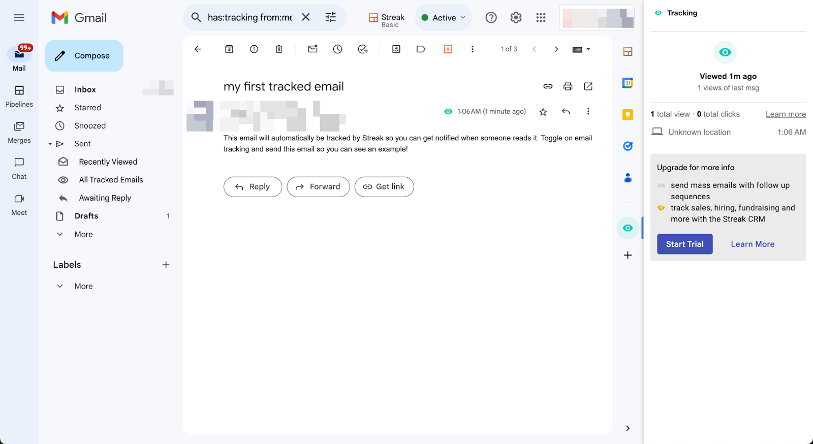 Streak (CRM for Gmail) demo 