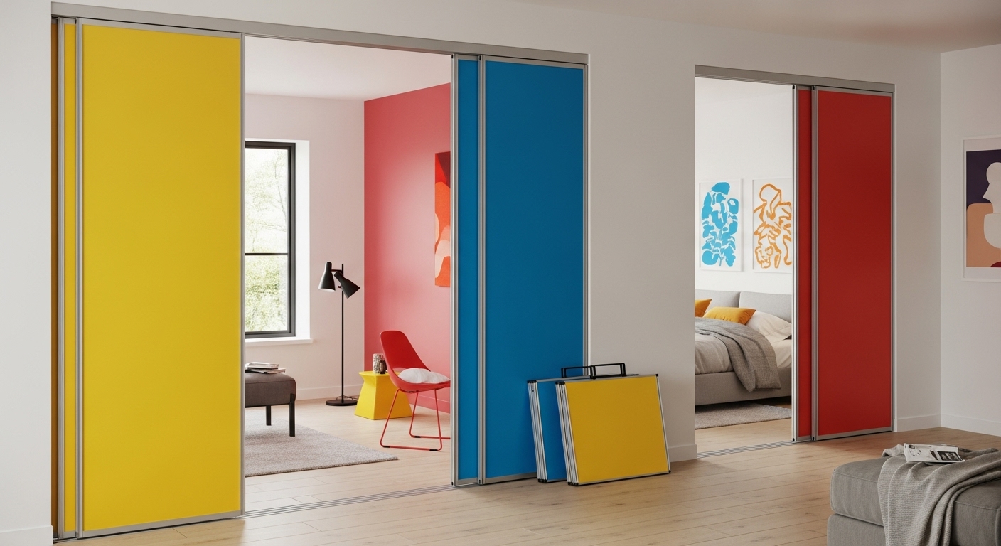 Flex Space with Sliding Walls