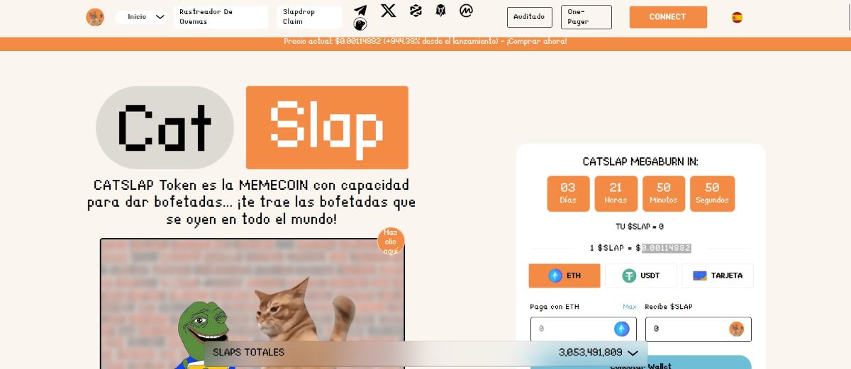 slap token preventa de criptomonedas