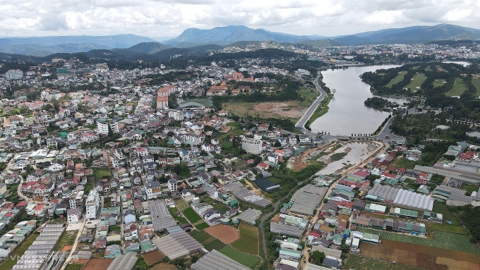 Trung tâm TP Đà Lạt. Ảnh: Phước Tuấn