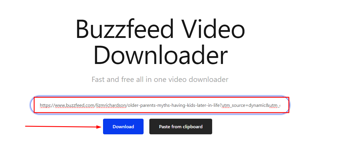 Buzzfeed Video Downloader