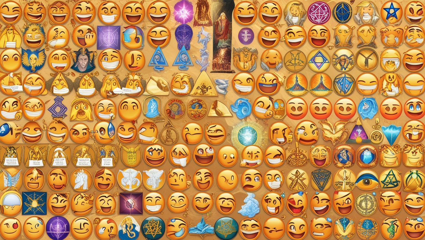 Occult Emoji Cut and Paste