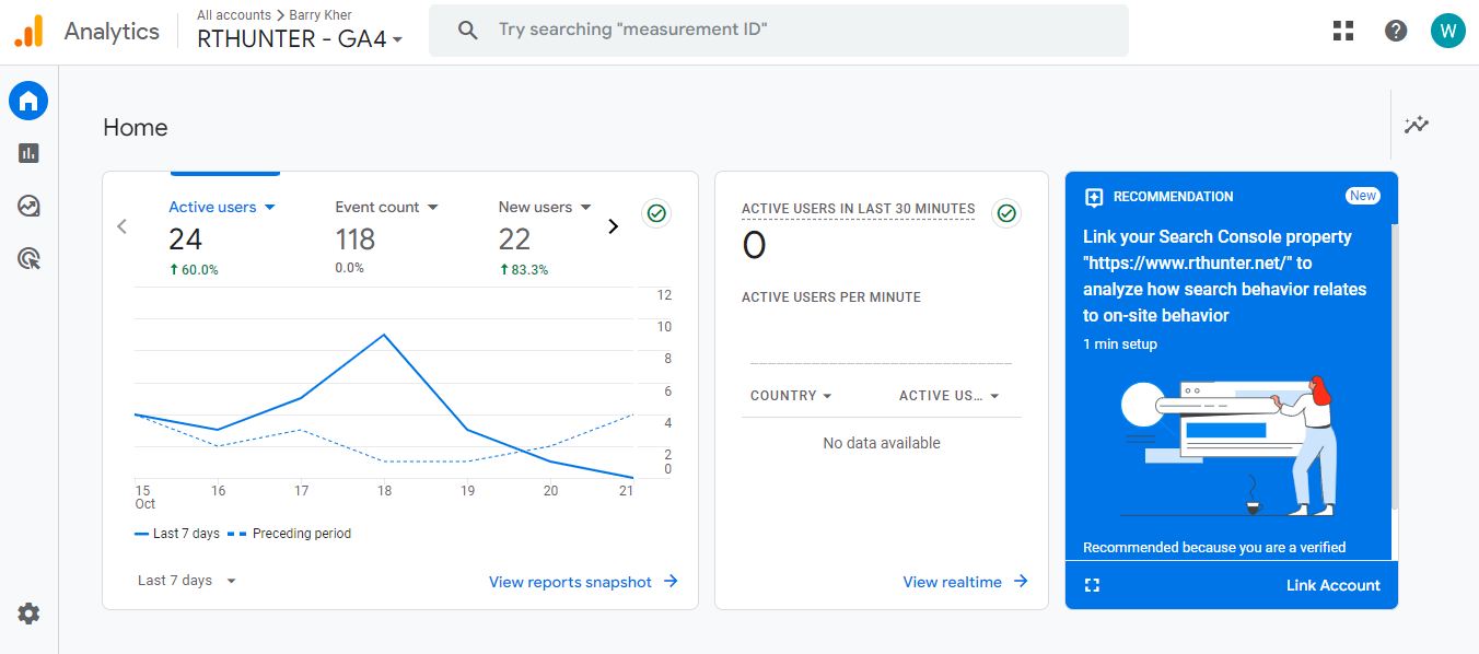 which report indicate how traffic arrived at a website