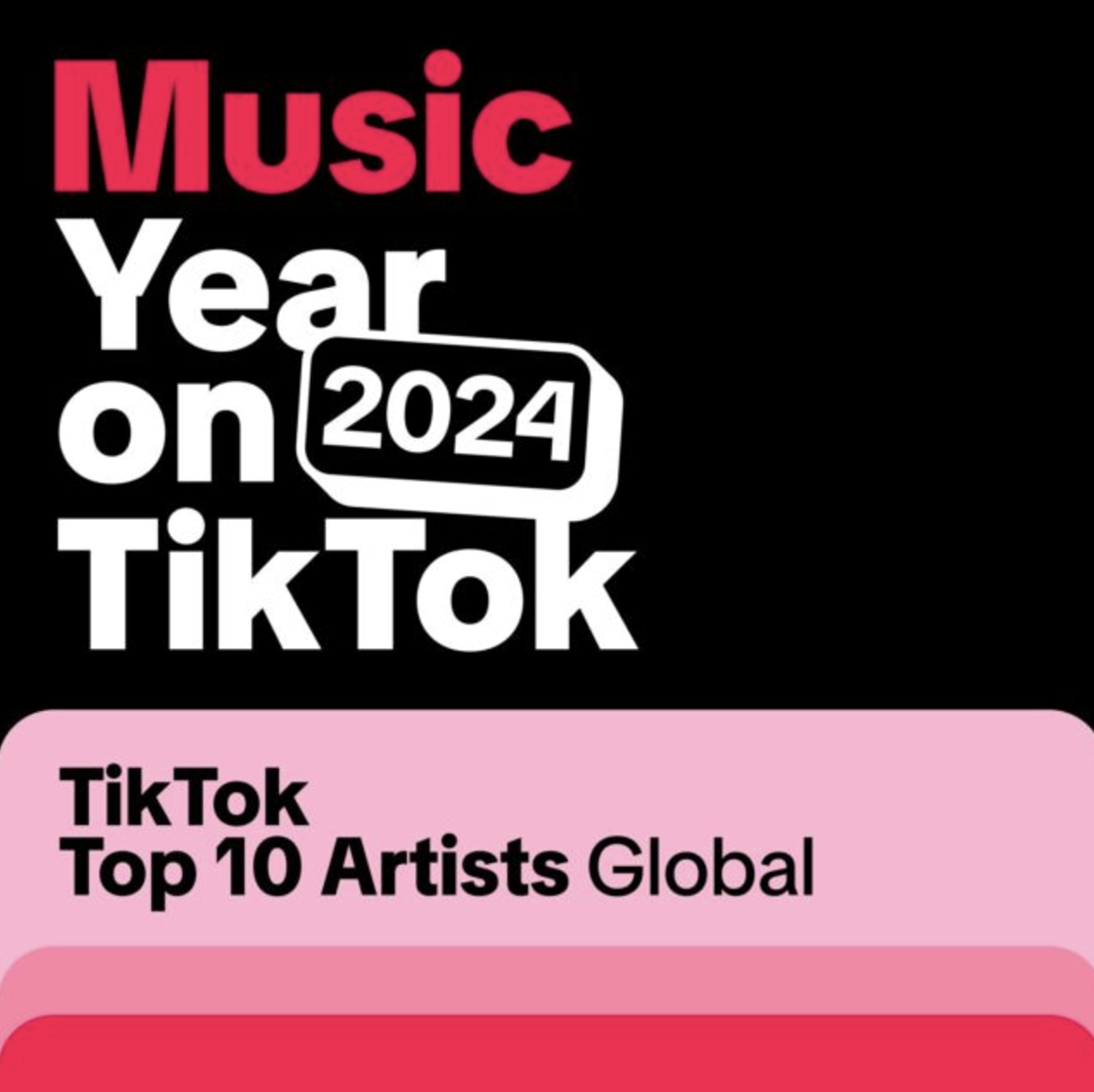 Music of the year on tiktok 2024 logo