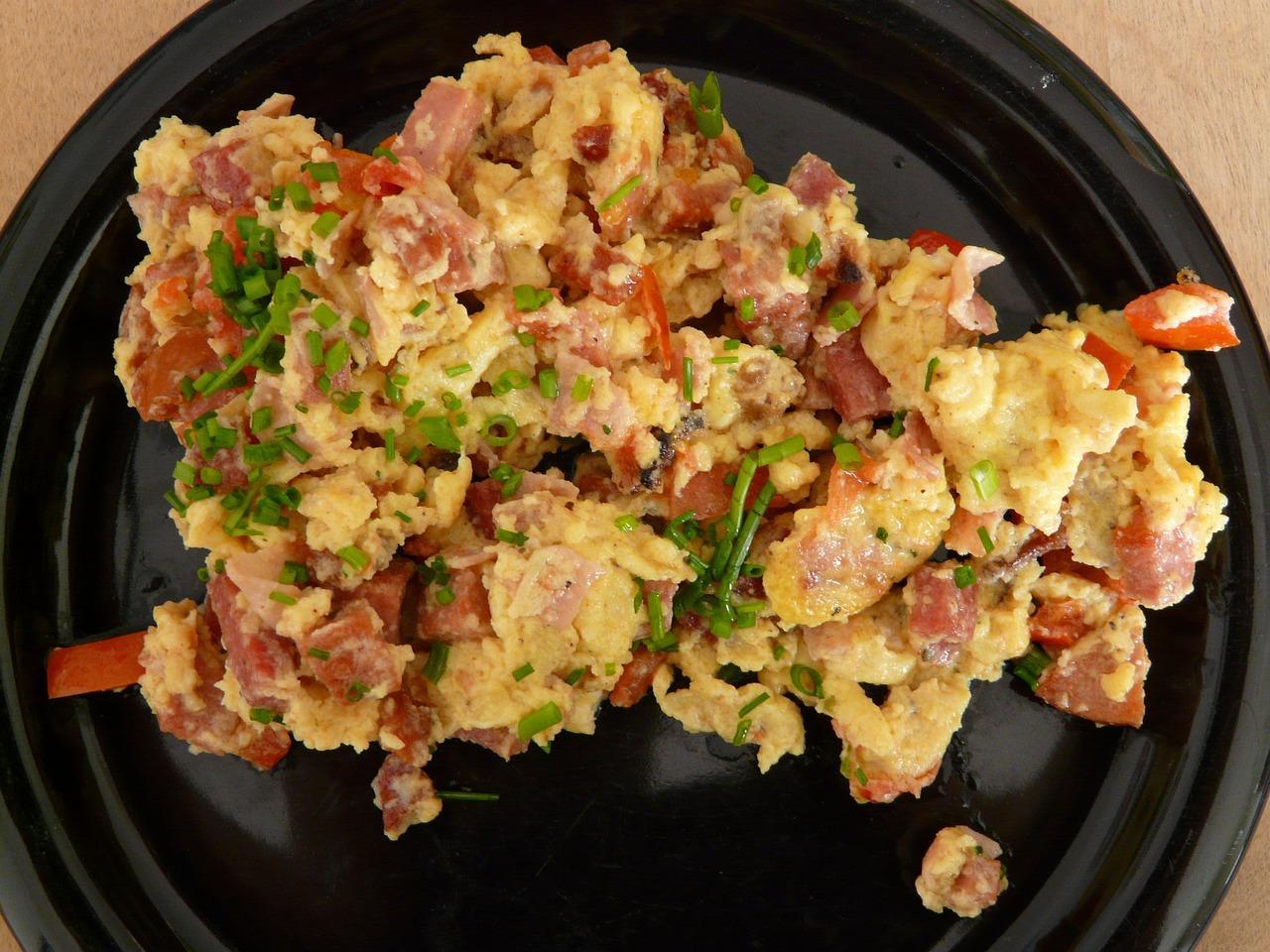 Instant Egg and Sausage Scramble