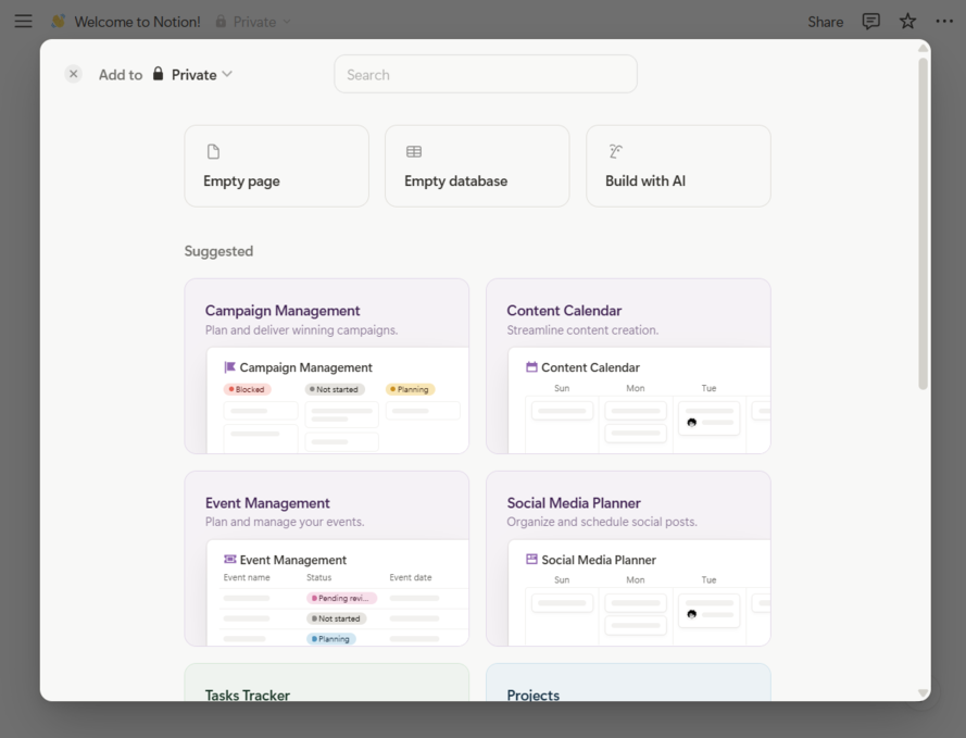 Step 1: Create a New Database