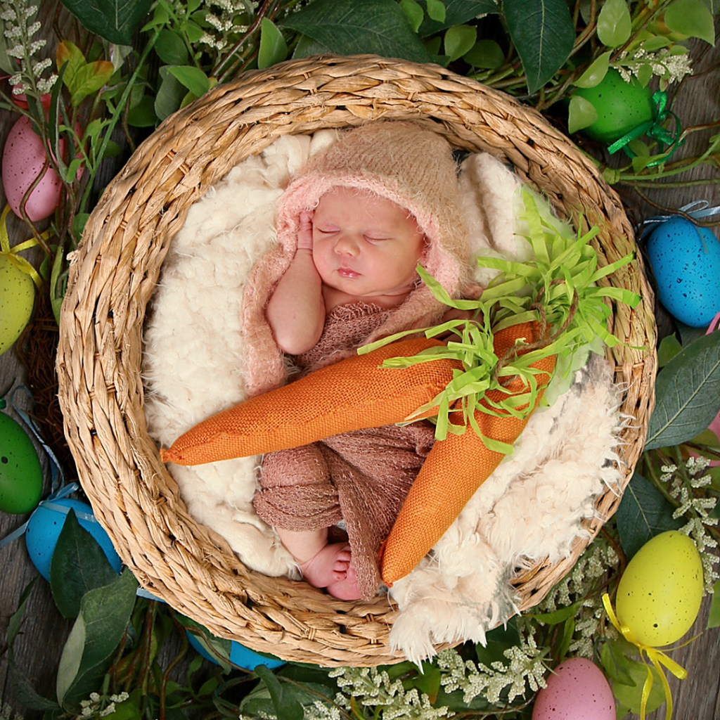 easter baby photos