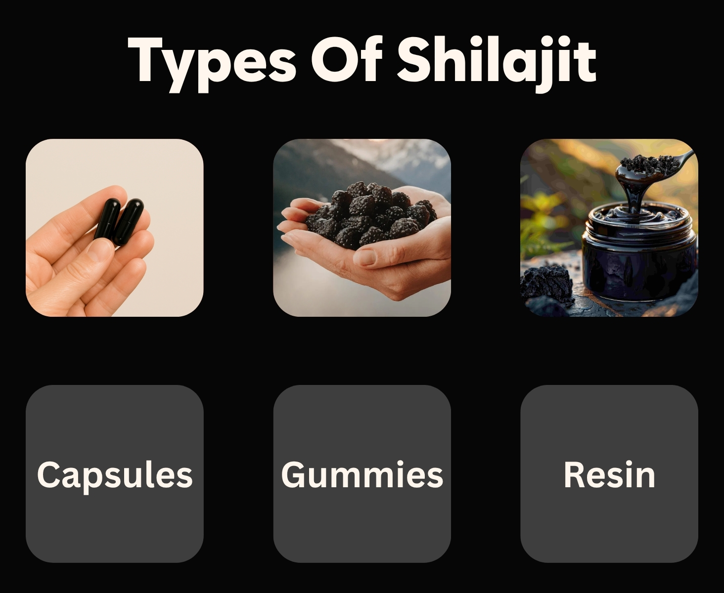 Shilajit in Italy