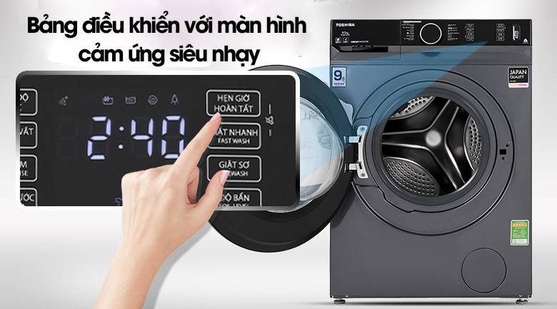 Máy giặt TOSHIBA chuẩn mới với công nghệ Siêu bọt khí Nano