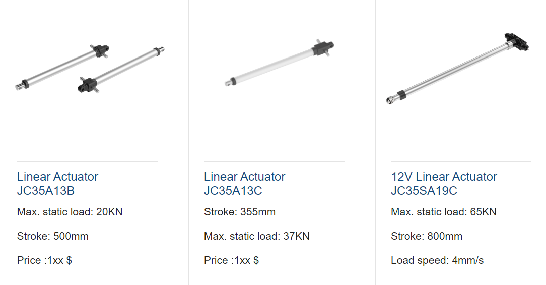 Electric Linear Actuators