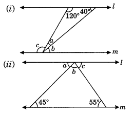 Lines and Angles Class 7 Extra Questions Maths Chapter 5 Q12