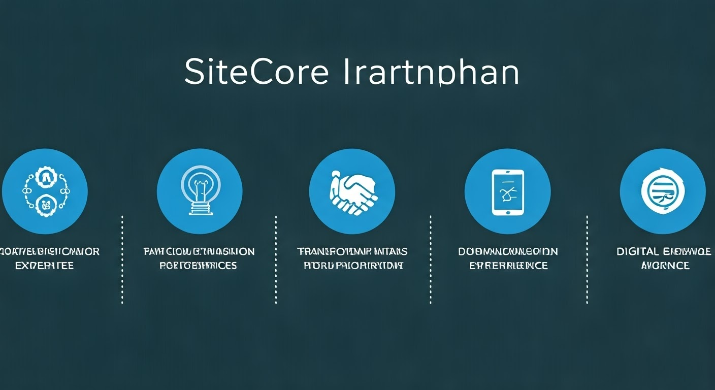 Infographic on SiteCore benefits