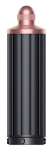 A black cylindrical object with a white background  Description automatically generated