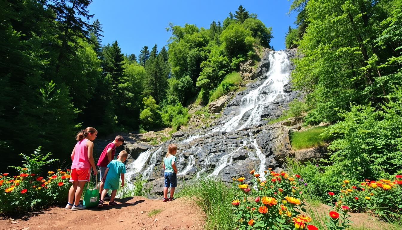 family-friendly waterfall hikes