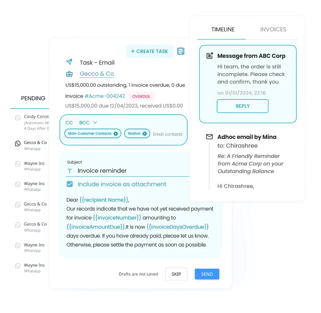 Finance CRM and Task Management