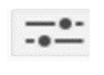 slider symbol indicating you can change hours.
