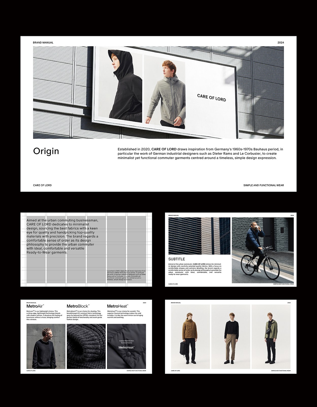 Branding visual identity Brand Design fashionbranding gridsystem