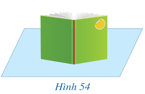 BÀI 4. HAI MẶT PHẲNGI. ĐỊNH NGHĨAHĐ1: Hai vách ngăn tủ trong Hình 45 gợi nên hình ảnh hai mặt phẳng (P) và (Q) cắt nhau tạo nên bốn góc nhị diện. Các góc nhị diện đó có phải là góc nhị diện vuông hay không?Đáp án chuẩn:Các góc nhị diện đó có phải là góc nhị diện vuông LT1: Nêu ví dụ trong thực tế minh họa hình ảnh hai mặt phẳng vuông góc.Đáp án chuẩn:Mặt tường vuông góc với sàn nhà, mặt ngang vuông góc với mặt đứng của bậc thang, ...II. ĐIỀU KIỆN ĐỂ HAI MẶT PHẲNG VUÔNG GÓCHĐ2: Nền nhà, cánh cửa và mép cánh cửa ở Hình 48 gợi nên hình ảnh mặt phẳng (P), mặt phẳng (Q) và đường thẳng a nằm trên mặt phẳng (P). Quan sát Hình 48 và cho biết:a) Vị trí tương đối của đường thẳng a và mặt phẳng (Q);b) Hai mặt phẳng (P) và (Q) có vuông góc với nhau không.Đáp án chuẩn:a) Vuông góc b) Vuông góc LT2: Cho hình chóp S.ABCD có đáy ABCD là hình thoi, SA ⊥ (ABCD). Chứng minh rằng (SAC) ⊥ (SBD).Đáp án chuẩn:BD⊥SAC mà BD ⊂SBD =>  (SBD)⊥(SAC)III. TÍNH CHẤTHĐ3: Cho hình chóp S.OAB thỏa mãn (AOS) ⊥ (AOB), AOS = AOB = 90o   (Hình 51).Giao tuyến của hai mặt phẳng (AOS) và (AOB) là đường thẳng nào?Giao tuyến của hai mặt phẳng (AOS) và (AOB) là đường thẳng nào?Chứng minh SO⊥AOBĐáp án chuẩn:a) AOb)  SO c) Ta có: SO⊥OA; SO⊥OB => SO⊥AOBLT3: Cho tứ diện ABCD có (ABD) ⊥ (BCD) và CD ⊥ BD. Chứng minh rằng tam giác ACD vuông.Đáp án chuẩn:Ta có: ABDBCD=BD Mà ABDBCD, CD⊥BD⇒CD⊥(ABD)⇒CD⊥AD => ∆ACD vuông tại DHĐ4: Trong Hình 54, hai bìa của cuốn sách gợi nên hình ảnh hai mặt phẳng vuông góc với mặt bàn. Hãy dự đoán xem gáy sách có vuông góc với mặt bàn hay không.Đáp án chuẩn:Gáy sách vuông góc với với mặt bàn.LT4: Cho hình chóp S.ABC có SA ⊥ SB, SB ⊥ SC, SC ⊥ SA. Chứng minh rằng:a) (SAB) ⊥ (SBC);b) (SBC) ⊥ (SCA);c) (SCA) ⊥ (SAB).Đáp án chuẩn:a) SA⊥SBC mà SA⊂SAB => SABSBC.b SA⊥SBC mà SA⊂SAC => SACSBC.c) SB⊥SAC mà SB⊂SAB => SABSACGIẢI BÀI TẬP CUỐI SGK