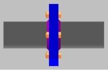 Hollow section joint icon