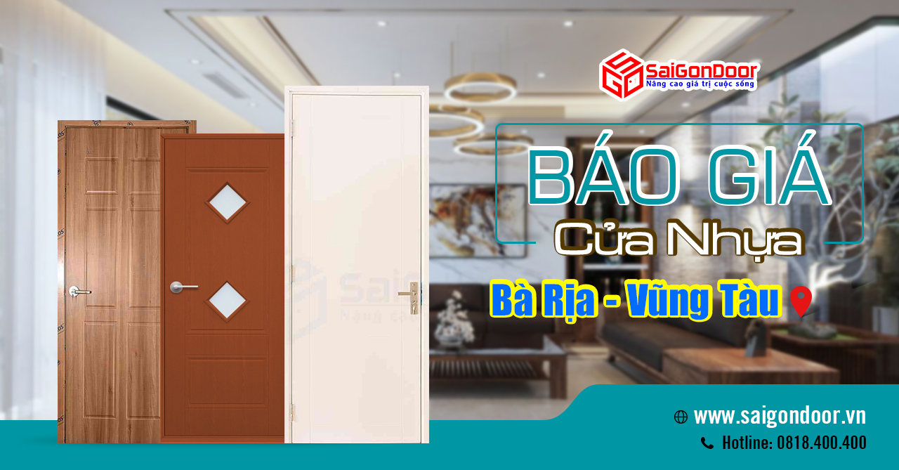 CỬA NHỰA BÀ RỊA VŨNG TÀU – GIẢI PHÁP NỘI THẤT TINH TẾ, BỀN VỮNG TỪ SAIGONDOOR