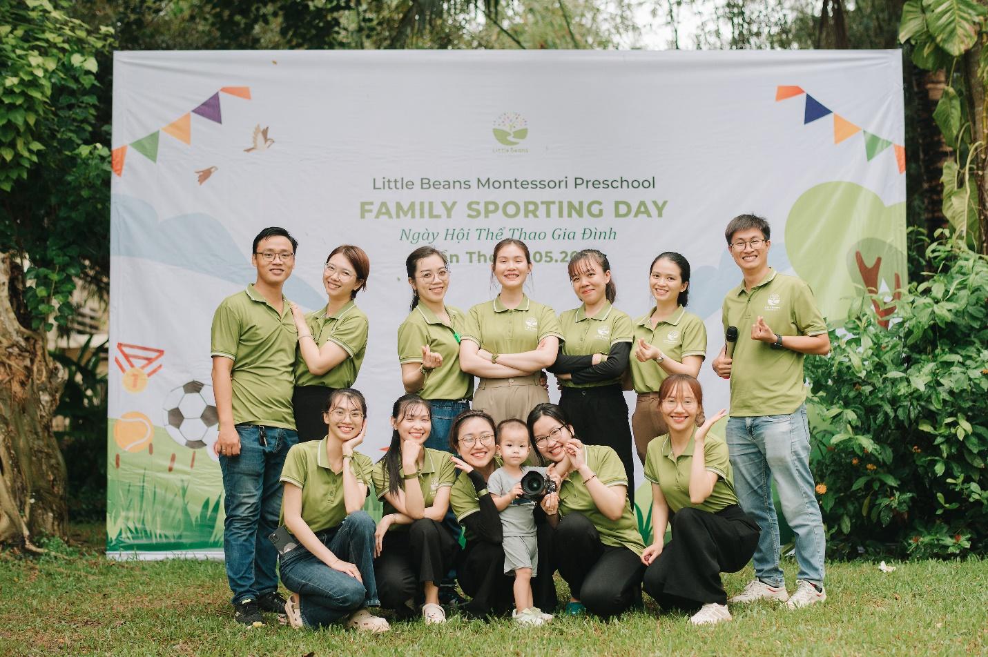 A group of people posing for a photo