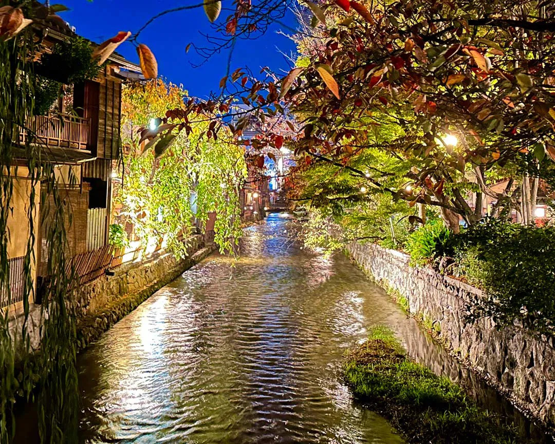 The scenic streets of Kyoto's Gion district, as seen on this extravagant evening Gion walking tour.