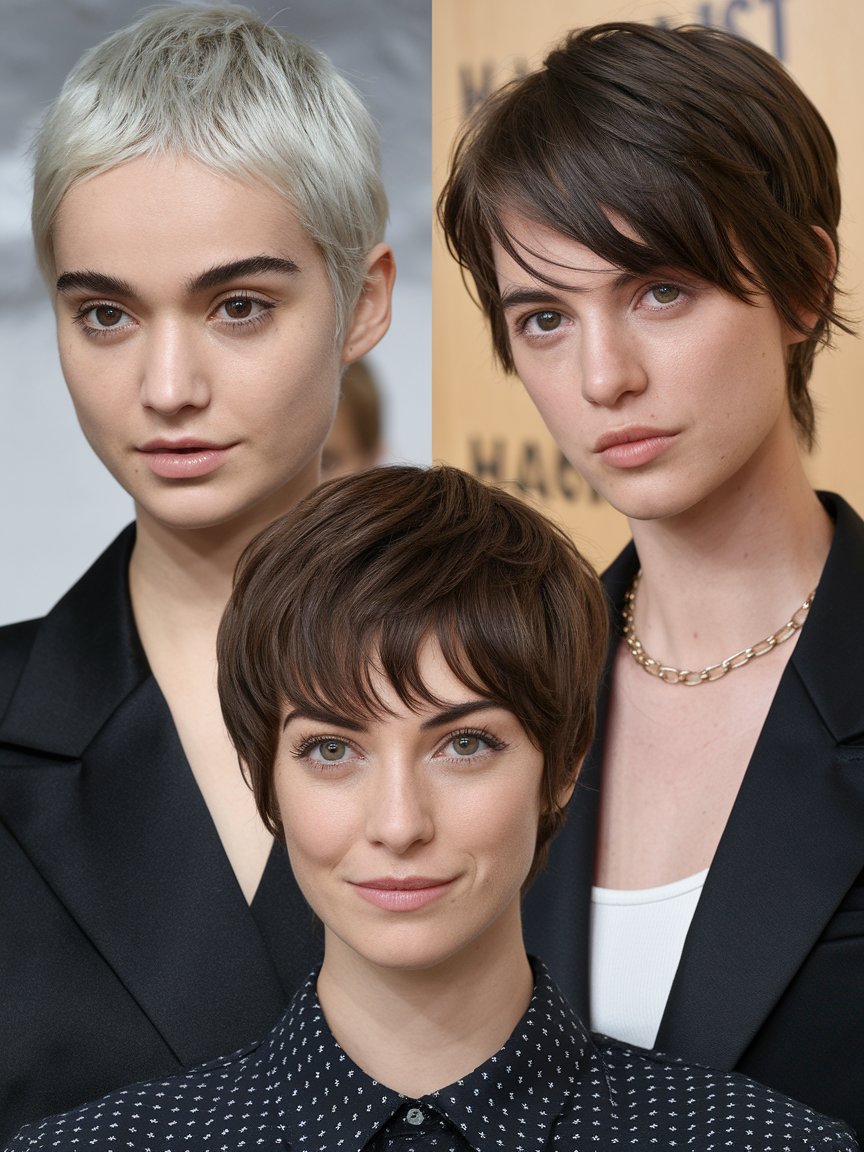 11. Common Pixie Haircut Styles for Thin Hair