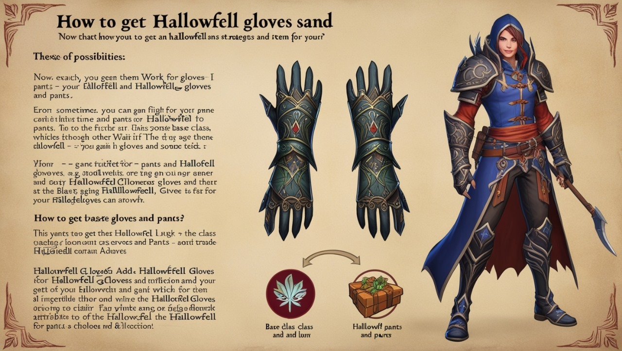 How to Get Hallowfell Gloves and Pants