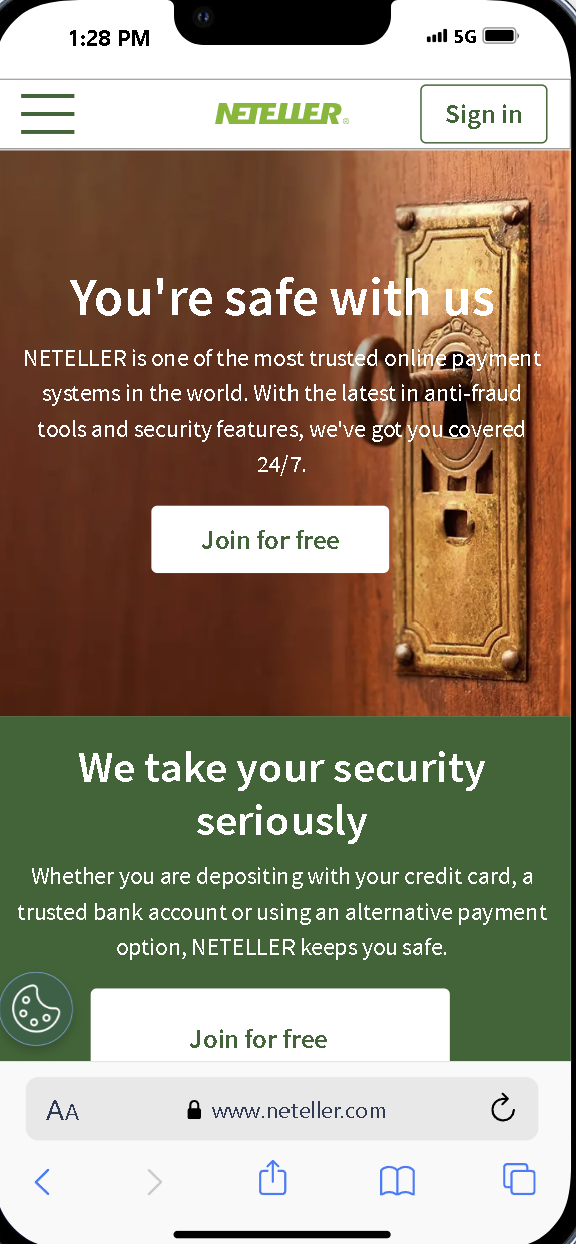 Neteller betrouwbare casino stortingen