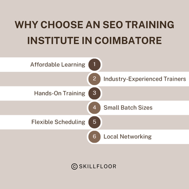 Why Choose an SEO Training Institute in Coimbatore