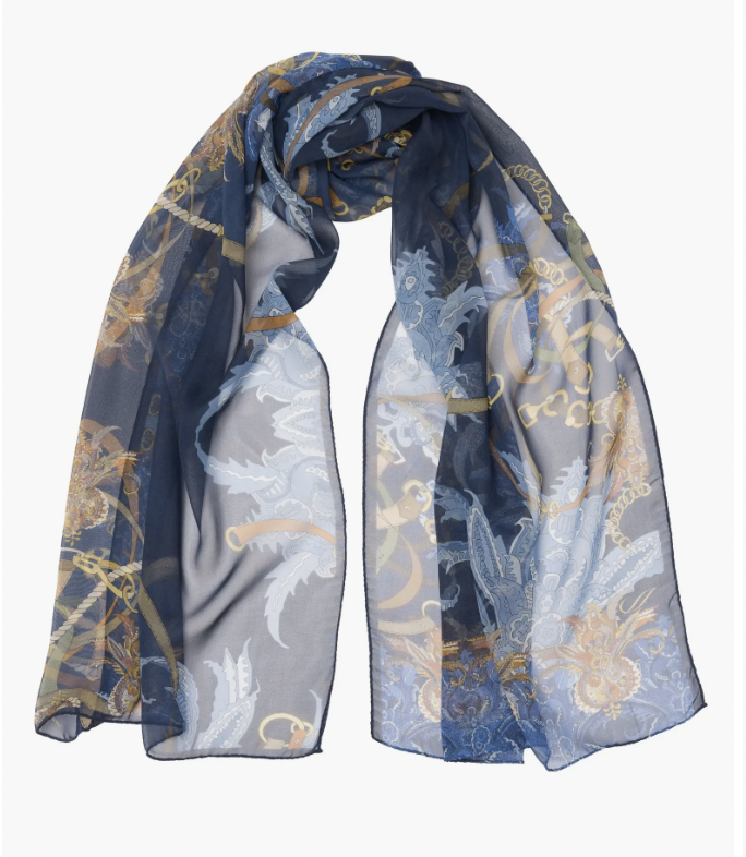 Alessandra - Long Sheer Silk Scarf at Nordstrom