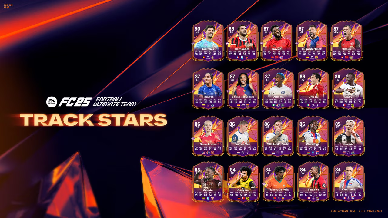 Types of EA FC 25 Track Stars Cards