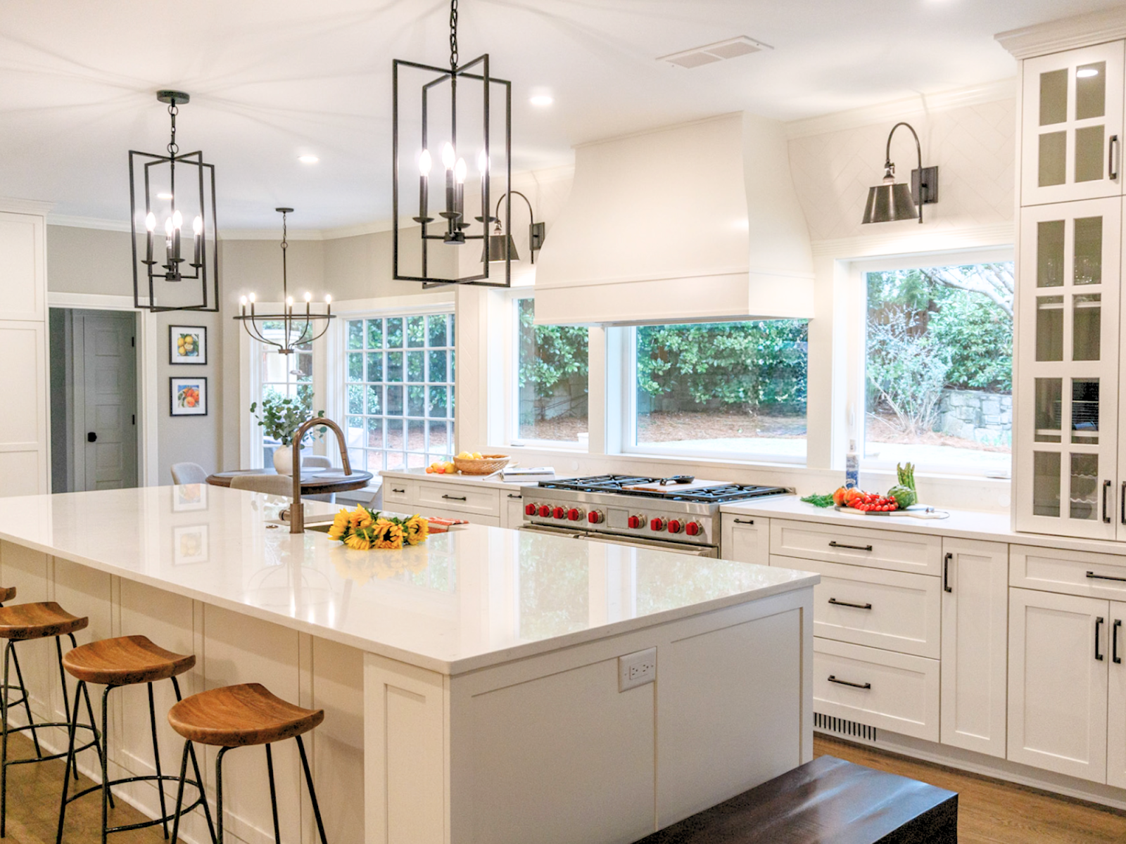 Bright and airy kitchen renovation. Kitchen remodel in Northeast Atlanta.