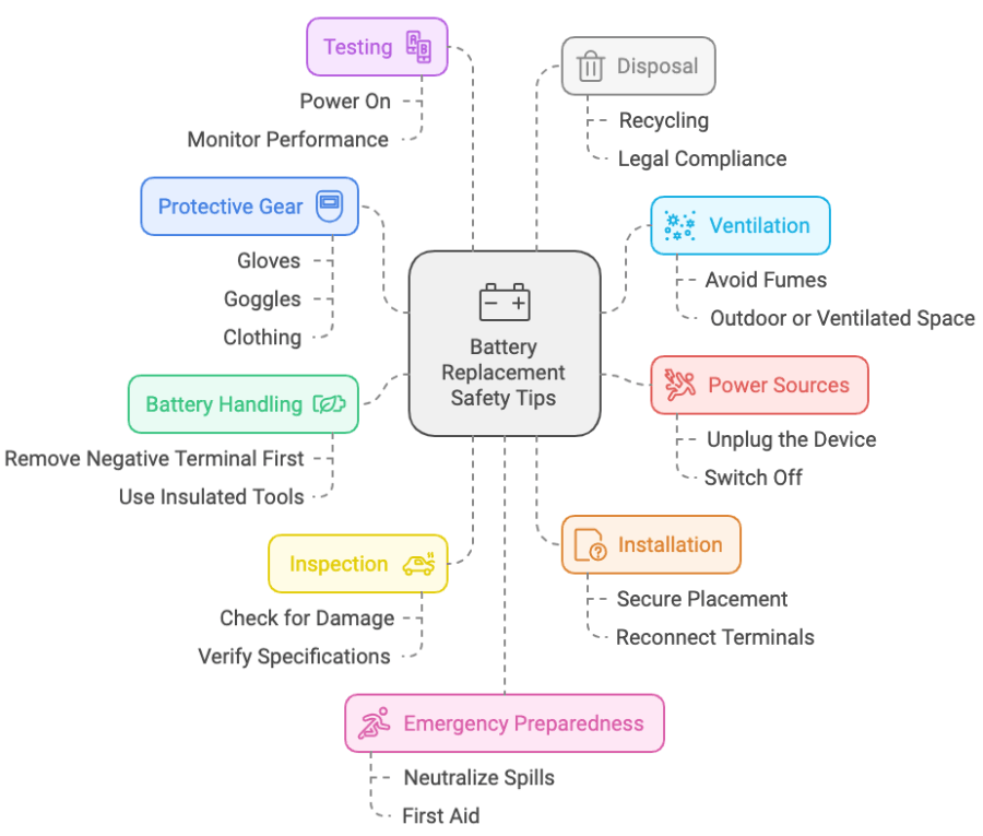 Safety Tips for Battery Replacement