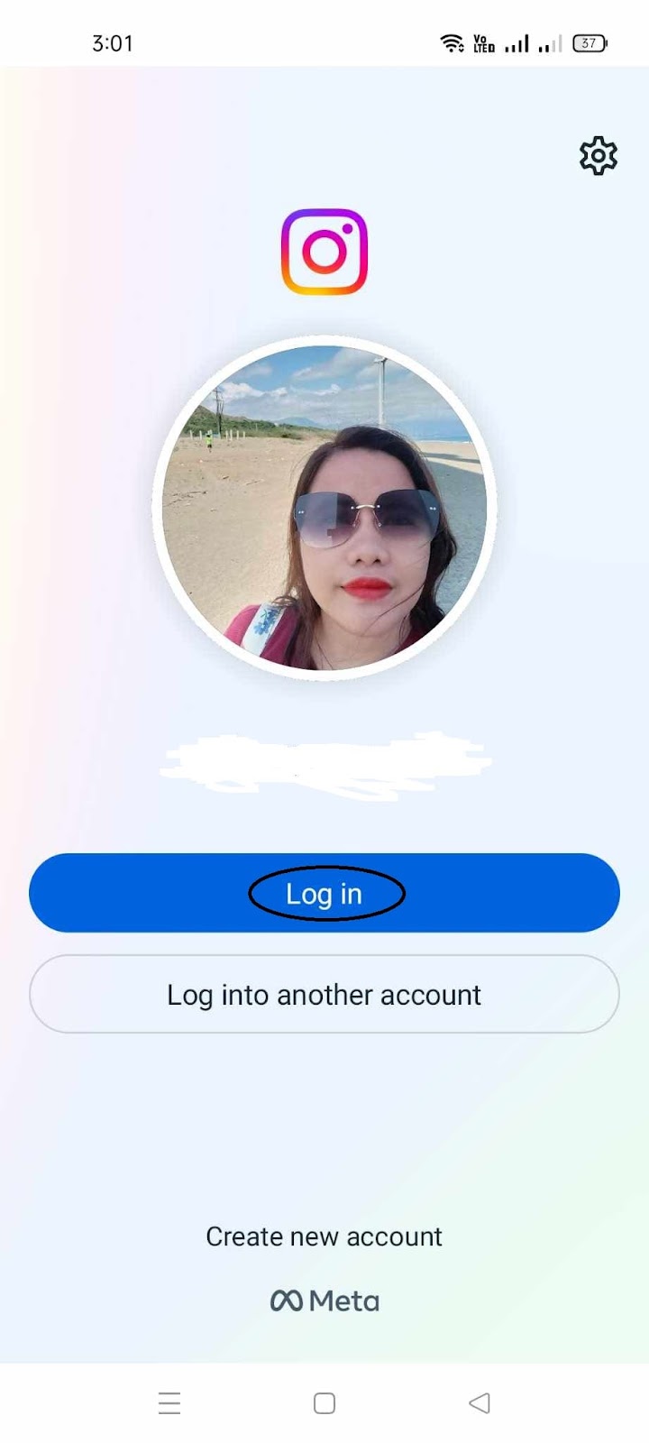 How to Resolve Instagram Not Refreshing - Log Back In