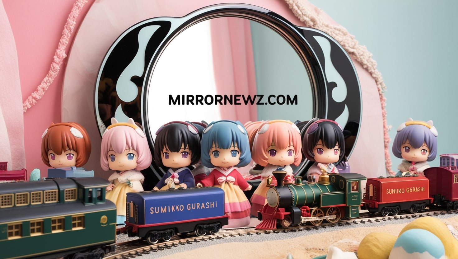 Sumikko Gurashi N scale trains