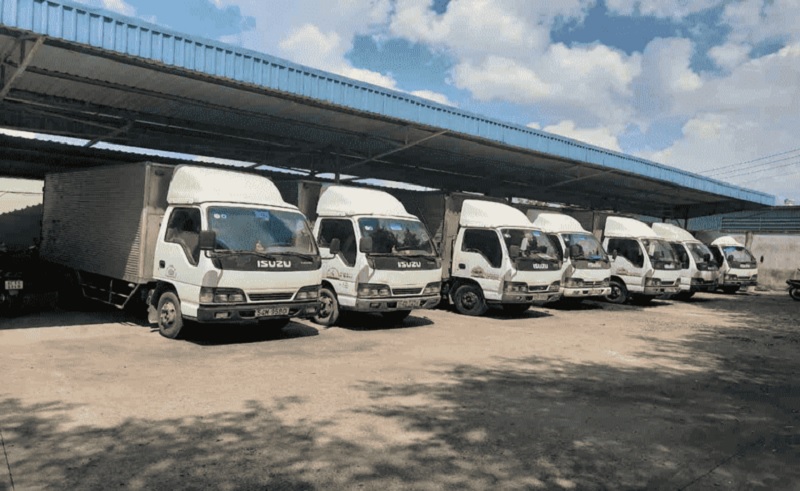 Xe tải chở hàng tại HÀNG HẢI VN đa dạng tải trọng, gọi là có ngay