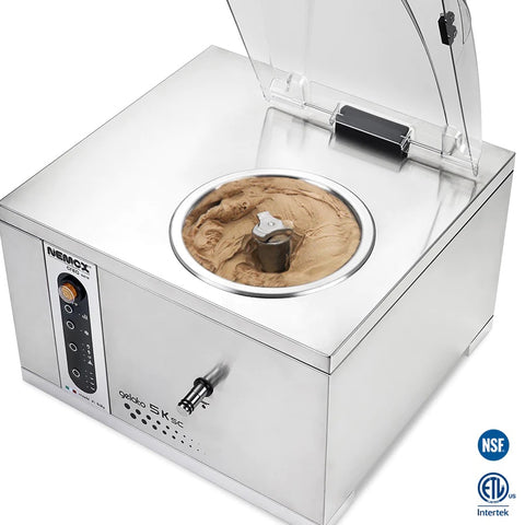 Nemox GELATO 5K CREA 3.4 Qt. Countertop Gelato Machine - 120V, 650W