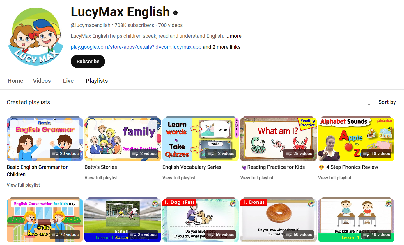 کانال LucyMax English