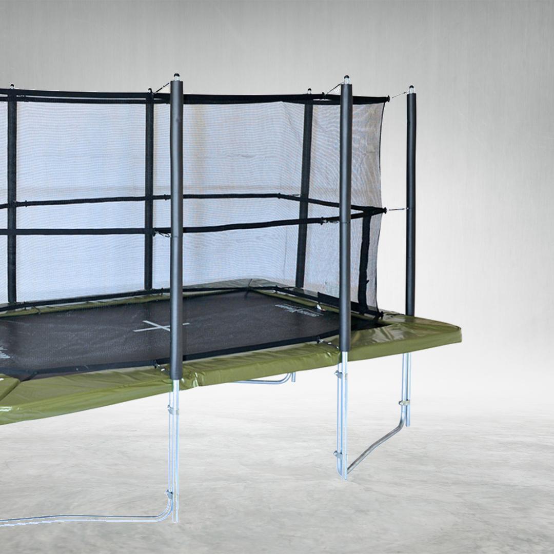 XR Series 360 Rectangular Trampoline & Enclosure - Garden Trampolines