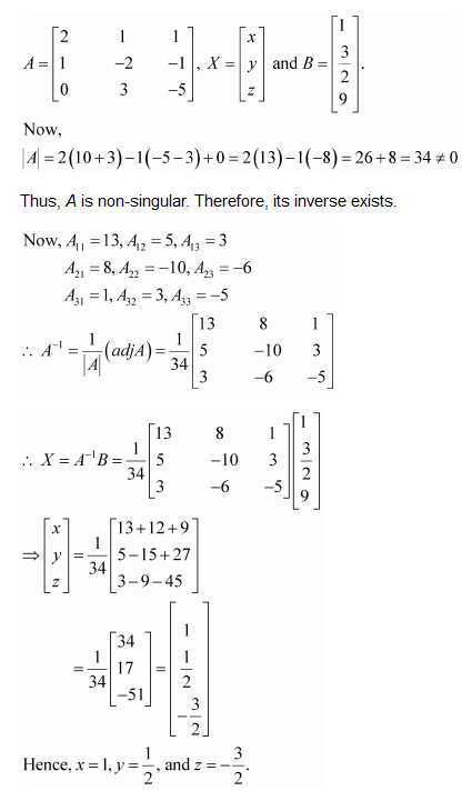 NCERT Solutions class 12 Maths Determinants