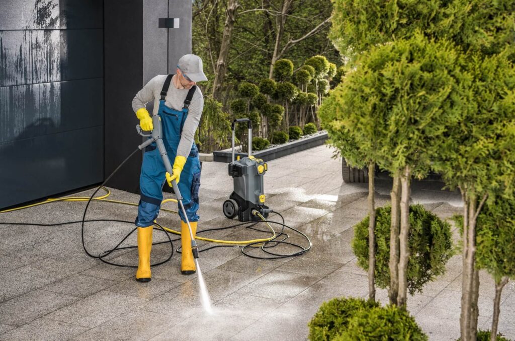 Power Washing Your Driveway in Dublin