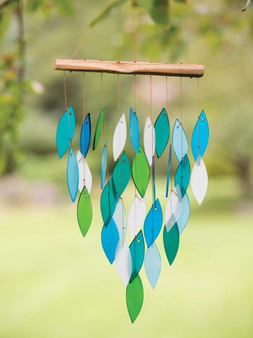 Glass Waterfall Wind Chimes | Gardener's Supply