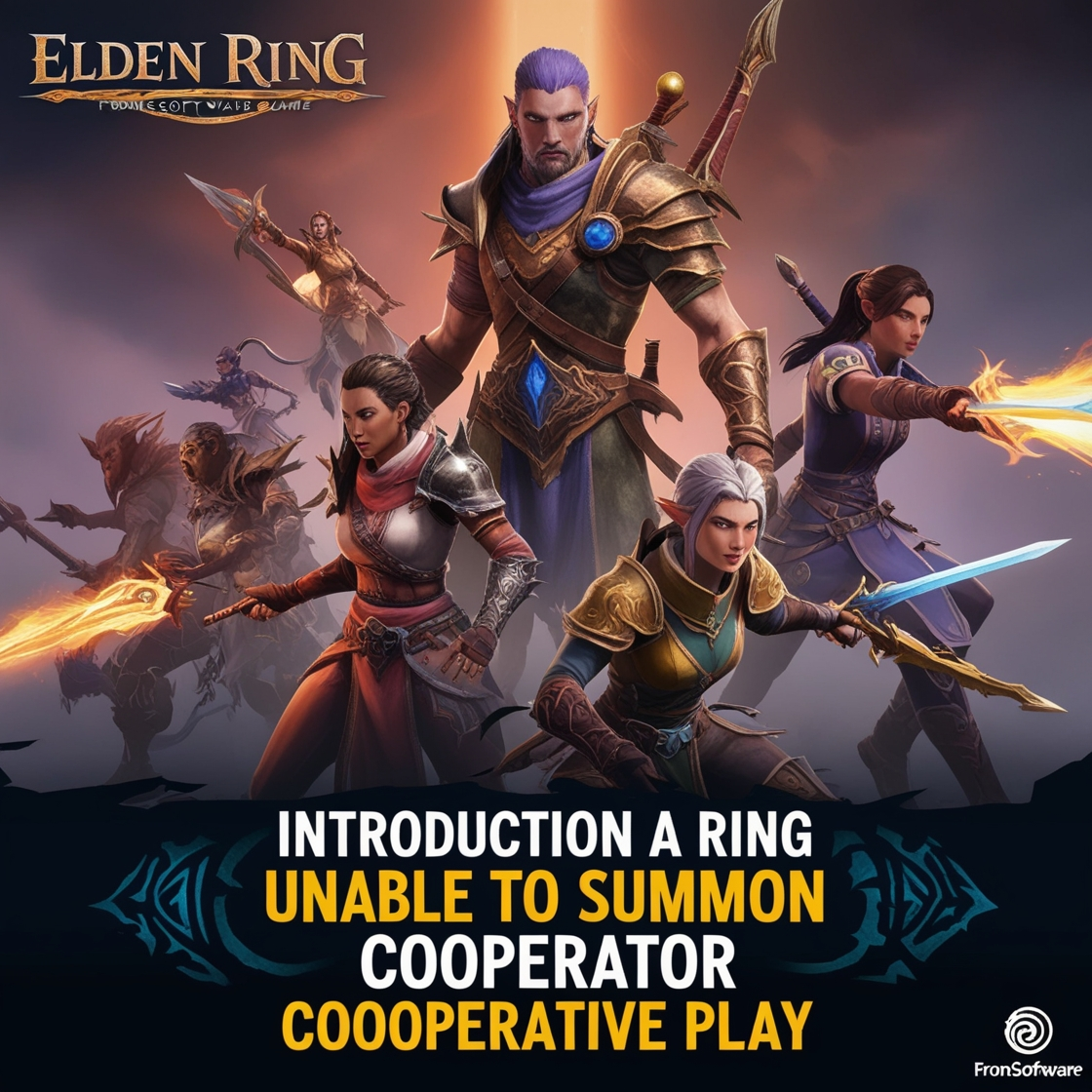 elden ring unable to summon cooperator dlc
