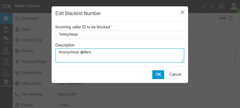 Advanced call routing settings