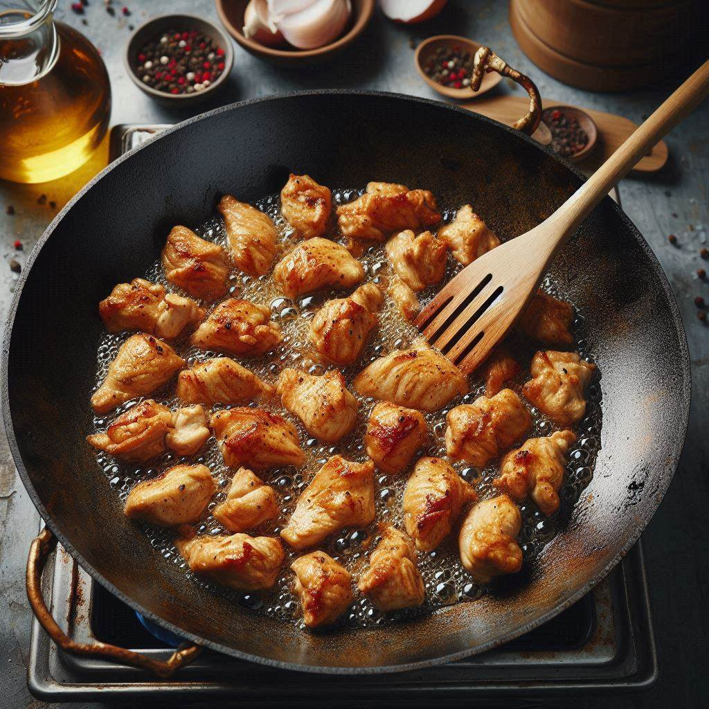 Chicken and Cabbage Stir-fry recipe