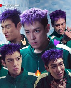 This contains an image of BIGBANG TOP's  Squid Game 2