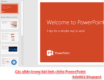 Slide trên phần mềm PowerPoint là gì?