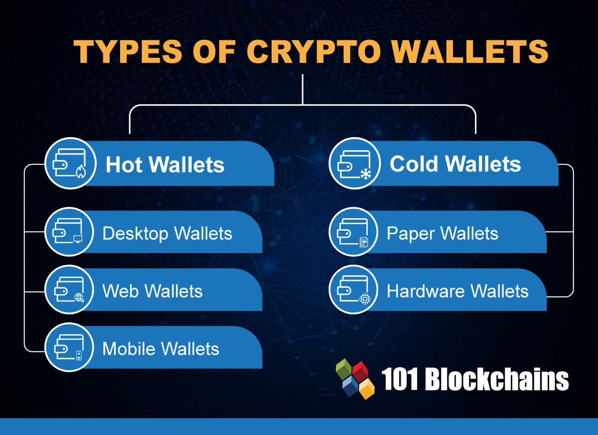 Different crypto wallet types comparison